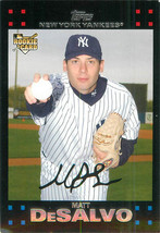 2007 Topps Baseball Rookie Cards NY Yankees NM. - £1.16 GBP+