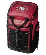 San Francisco 49ers Cooler Backpack Red Black 26-Can Bottle Opener Hikin... - $1,978.03 MXN