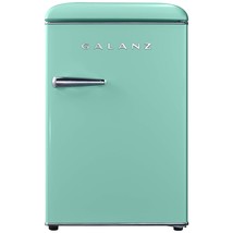 Galanz GLR25MGNR10 Retro Compact Refrigerator, Mini Fridge with Single Doors, Ad - £258.18 GBP