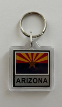 Arizona State Flag Key Chain 2 Sided Key Ring - £3.94 GBP