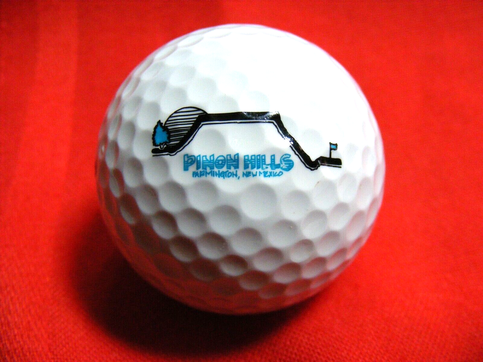 Vintage Golf Ball Pinon Hills Farmington New Mexico Molitor 422 Spalding... - $12.86
