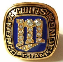 Replica 1987 Minnesota Twins Championship Ring BC4579 - $21.40