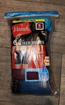 Hanes Men&#39;s Cool DRI Boxer Briefs, Size Small, 6 Pack - £9.43 GBP