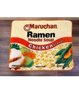 Maruchan Ramen Chicken Flavor Blanket Soft Plush Throw 50x60 Mad Engine - $33.65