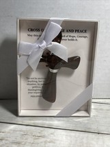 One Day at a Time Handheld Prayer Cross | Cross of Courage &amp; Peace - £15.91 GBP