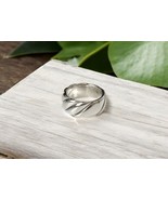 David Yurman 925 Sterling Silver Sculpted Cable Contour Men Band Ring Si... - $547.92 CAD