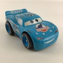 Disney Pixar Cars Shake N Go Dinoco McQueen Figure Vehicle Toy Mattel 2005 - £23.26 GBP