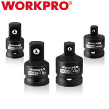 WORKPRO 4PC Impact Socket Adapter Reducer Set 1/4&quot; 3/8&quot; 1/2&quot; Socket Adap... - £26.72 GBP