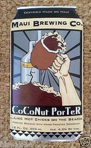 Maui Brewing Company Coconut Porter Beer Sticker Hawaiian Hawaii - £6.38 GBP