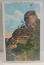 Chimney Rock &amp; The Rock Pile-Blue Ridge Mountains, North Carolina - £4.05 GBP