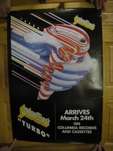 Judas Priest Poster Turbo März 24 1986 Kassette Freigabe - £168.12 GBP