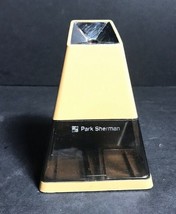 Park Sherman pencil sharpener battery operated obelisk Vintage Industria... - $64.13