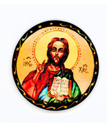 Russo Dipinto a Mano Spille Di Religiosa Saints_Spilla_02 , Gesù Cristo - $22.84 CAD