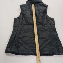 Champion Women’s Black Full Zip Pockets Sleeveless Puffer Vest Size Medium image 7