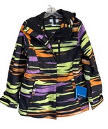 Columbia Nordic Point Printed Interchange Jacket Zebra Stripe Women&#39;s Sm... - $68.74 CAD