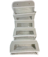 4-Pocket Hanging Wall Organizer Closet Storage - Gray - $19.79