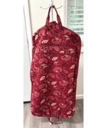 Vera Bradley Quilted Red Paisley Garment Bag - €40,91 EUR