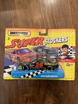 NASCAR Matchbox 1992 Super Stockers #28 Davey Allison Daytona 500 Winner DieCast - $17.37