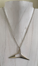 Georg Jensen Denmark Sterling Silver Necklace Pendant Designed by Hennin... - £393.98 GBP