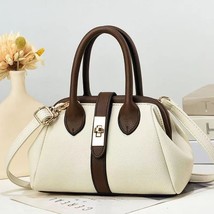  Women&#39;s Bag  Soft Leather Fashionable Simple Bag Portable Shoulder Crossbody  S - £34.66 GBP