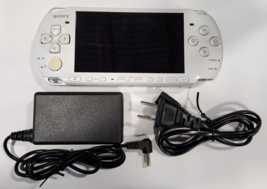 Sony PSP PEARL WHITE Portable Handheld Video Game Console System PSP-3000 gaming - £140.90 GBP
