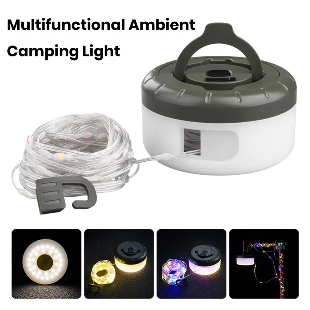 Outdoor Camping String Light Waterproof Soft Lighting Flicker-Free Widely Used - £15.60 GBP+