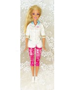 2009 Mattel Barbie 11 1/2&quot; doll   Rigid Body   Blue Eyes  Purple Eye Shadow - £6.83 GBP
