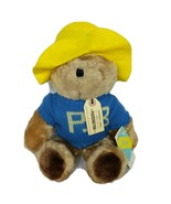 NWT VTG Eden Paddington Teddy Bear Blue Sweater Plush Stuffed Animal 15&quot; - $63.33 CAD