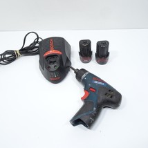 Bosch (PS20) 12v Litheon Brushless Cordless Driver w/ 2 Batteries and Ch... - £53.82 GBP