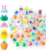 100 Pack Gumball Vending Machine Capsules With Cute Cartoon Mini Toy Small - €29,81 EUR