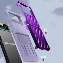 For Samsung Galaxy Z Flip5 Flip4 Flip3 Shockproof hard Flip back Case - £41.14 GBP