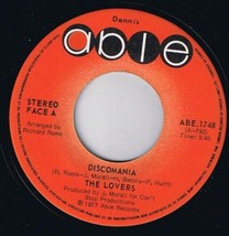 The Lovers Discomania 45 rpm Discomania Canadian Pressing - £3.08 GBP
