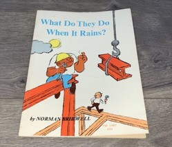What Do They Do When It Rains? Norman Bridwell - 1969 1st Print - Scholastic - £5.31 GBP