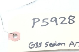 2003-2006 INFINITI G35 SEDAN OVERHEAD DOME LIGHT ASSEMBLY P5928 image 10