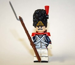 French Imperial OLD Guard Infantry Napoleonic War Waterloo Soldier Minifigure - £5.67 GBP