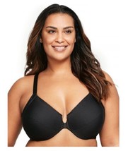 Glamorise Full Figure Plus Size Front-Closure Smoothing Wonderwire Bra Underwire - £14.00 GBP