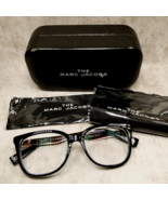 Marc Jacobs Black Gold Eyeglasses FRAMES w/Case - MARC 207 2M2 51-17-140 - $1,366.51 MXN