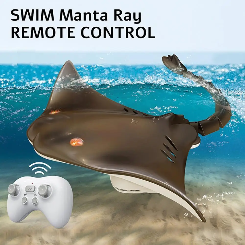 2.4G Remote Control Manta Ray Toy High-Speed Waterproof Swim Water Vehicle Toy - £24.94 GBP