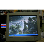 Vintage Samsung SyncMaster 750s CRT VGA Old 17&quot; Computer Monitor WORKS - £179.86 GBP