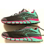 FILA Women's Energized Green Pink Rubber Cool Max Walking Running Shoes 11       - $36.78