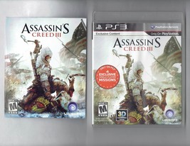 Assassin&#39;s Creed III PS3 Game PlayStation 3 CIB - £15.45 GBP