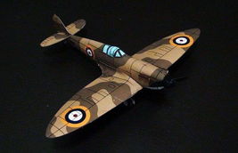 INSTANT Download. Paper Craft - Spitfire Mk I Early Fighter - £1.80 GBP