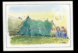 BES142 - Camping - Guess what Animal&#39;s in the Tent! - comic postcard by Besley - £1.99 GBP
