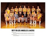 1977-78 LOS ANGELES LAKERS 8X10 TEAM PHOTO BASKETBALL PICTURE NBA LA - $4.94