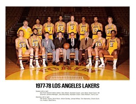 1977-78 Los Angeles Lakers 8X10 Team Photo Basketball Picture Nba La - £3.88 GBP