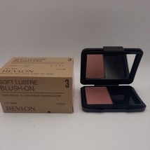 SET OF 3-Revlon Soft Lustre Blush-On  Cheekcolor LE MOOD JAZZ (NO SPONGE... - $11.87