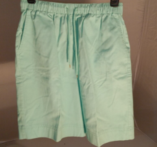 Coral Bay  Shorts size  Medium Pea Green Stretch Waist Womens - £11.00 GBP
