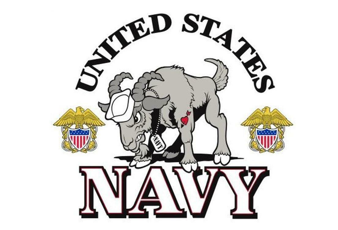 US NAVY WITH GOAT  3X5 FLAG FL766 banner new w grommets united states mi... - $9.45