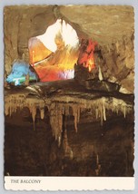 The Balcony Seneca Caverns Riverton WV Famous Underground Wonderland Postcard - £10.80 GBP