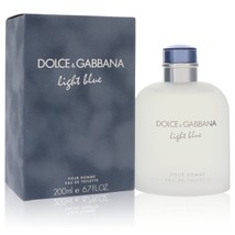 Light Blue by Dolce &amp; Gabbana Eau De Toilette Spray 6.8 oz for Men - £74.54 GBP